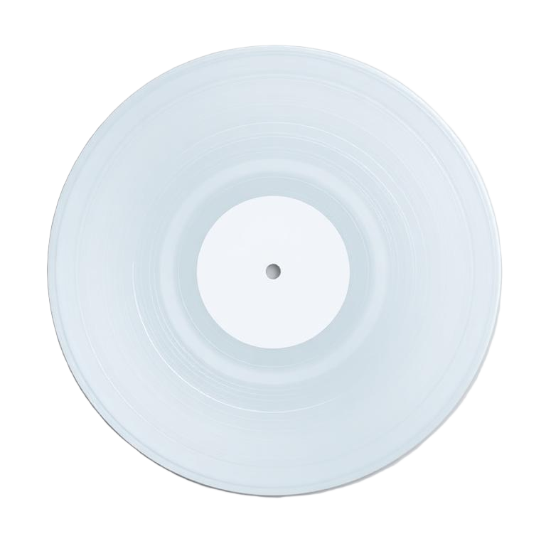 Arctic White vinyl record